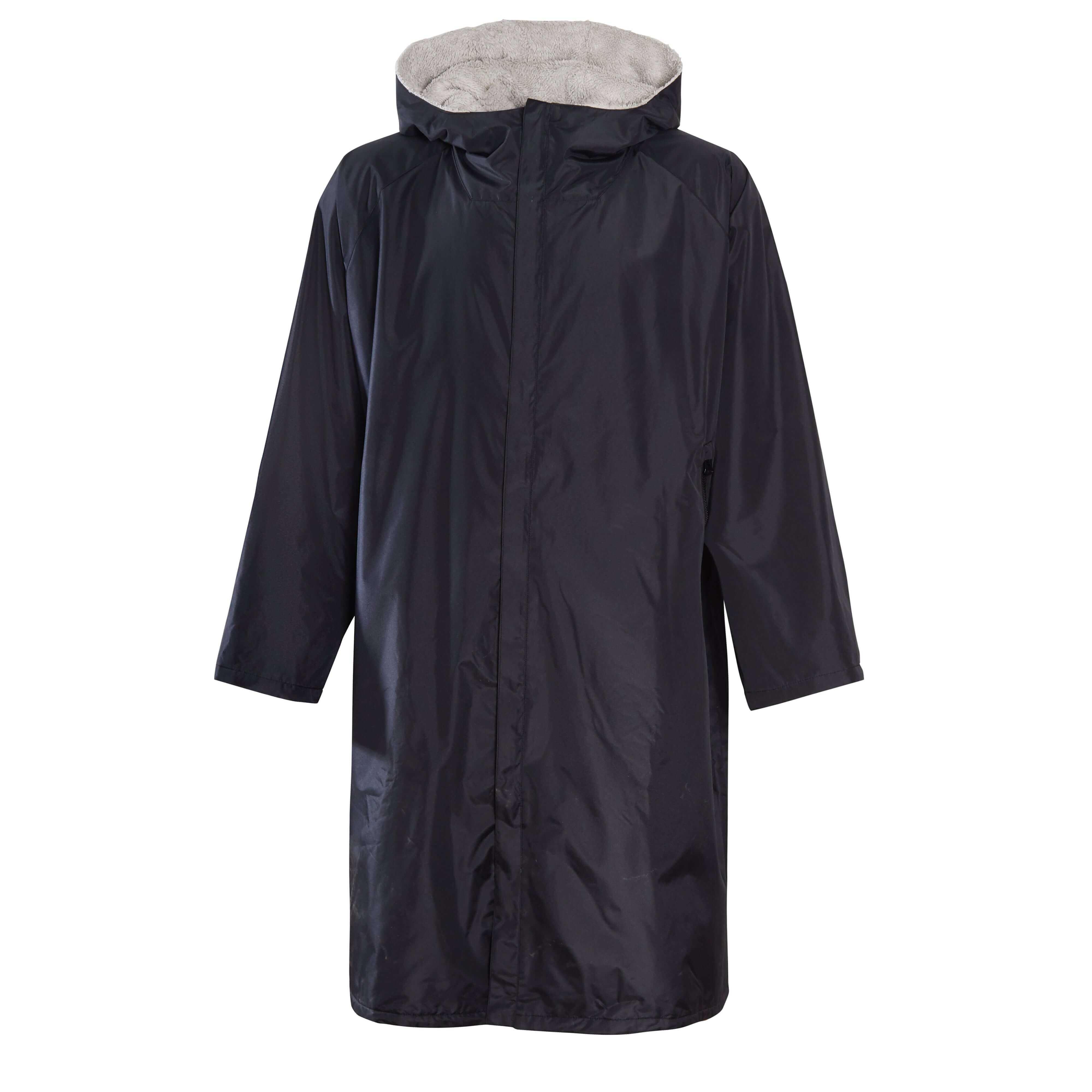 Unisex Waterproof Windproof Changing Robe Hooded Outdoor Coat