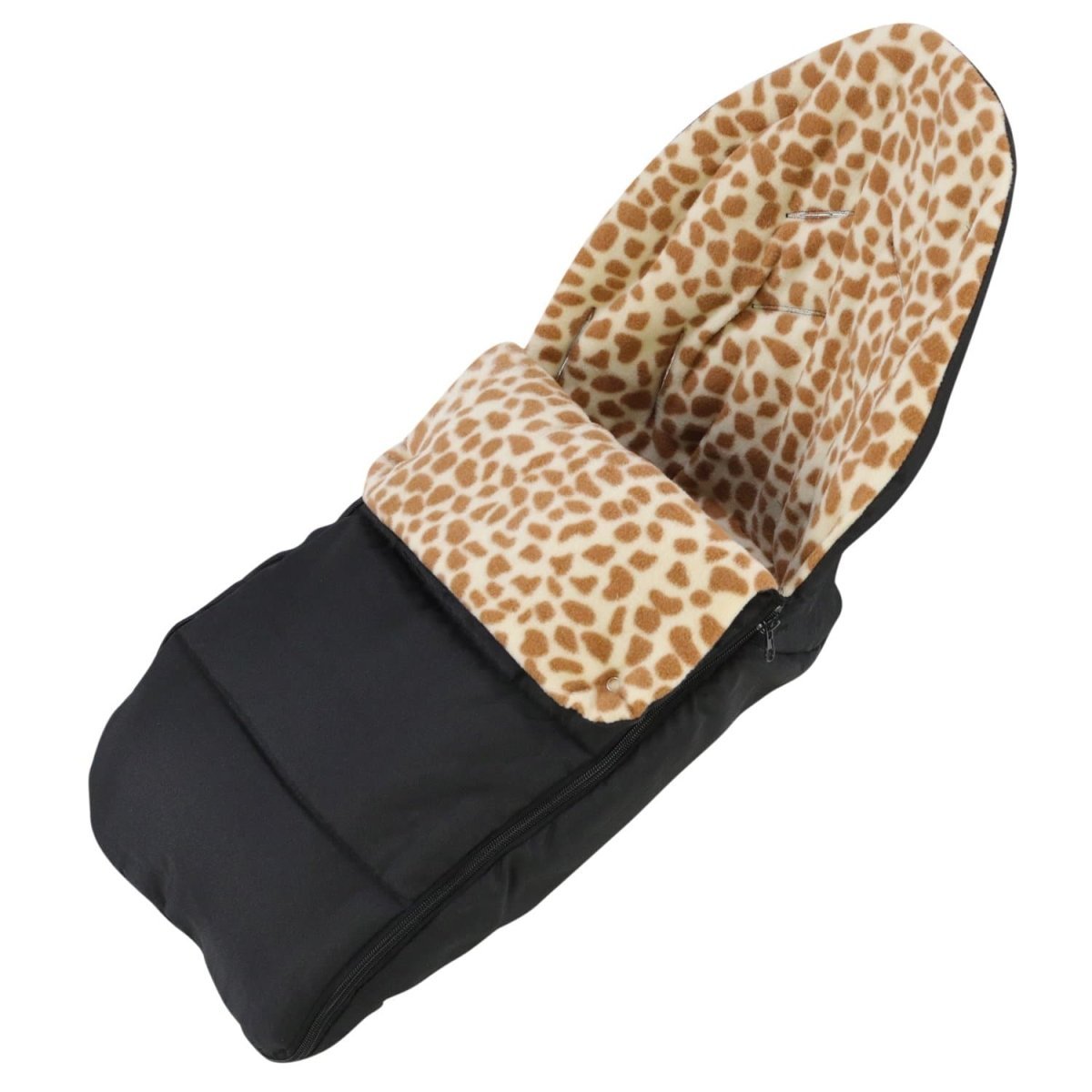 Animal Print Car Seat Footmuff – Universal, 3 & 5 Point Harnesses