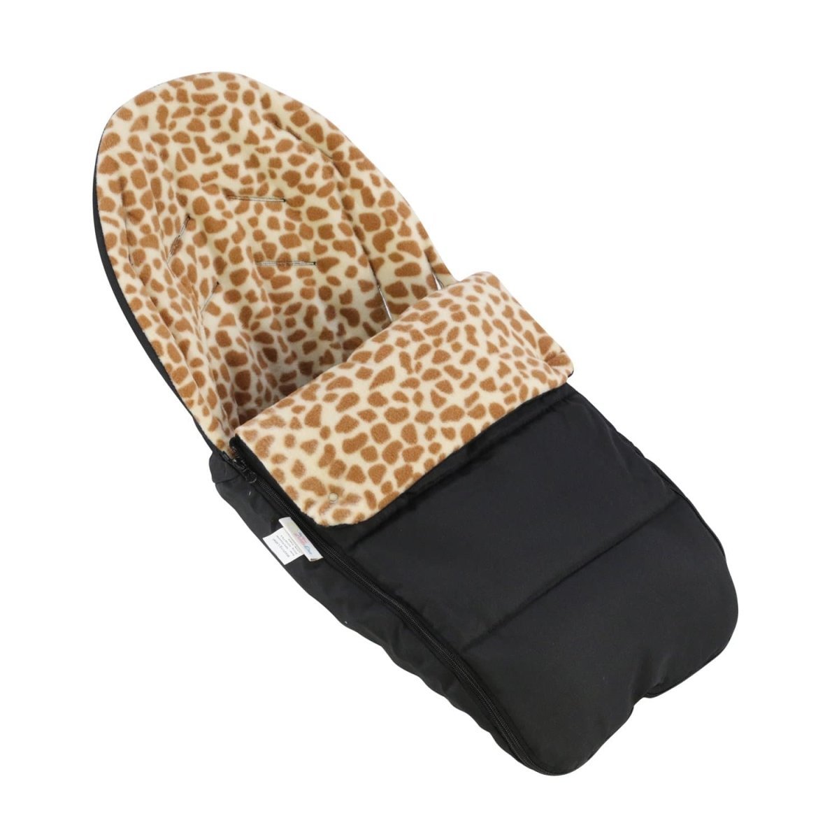 Animal Print Car Seat Footmuff – Universal, 3 & 5 Point Harnesses