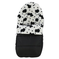 Animal Print Car Seat Footmuff – Universal, 3 & 5 Point Harnesses