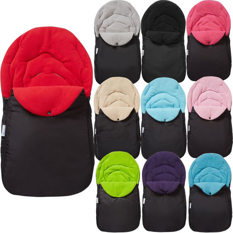 Universal Car Seat Footmuff – Fits 3 & 5 Point Harnesses, Cosy Toes