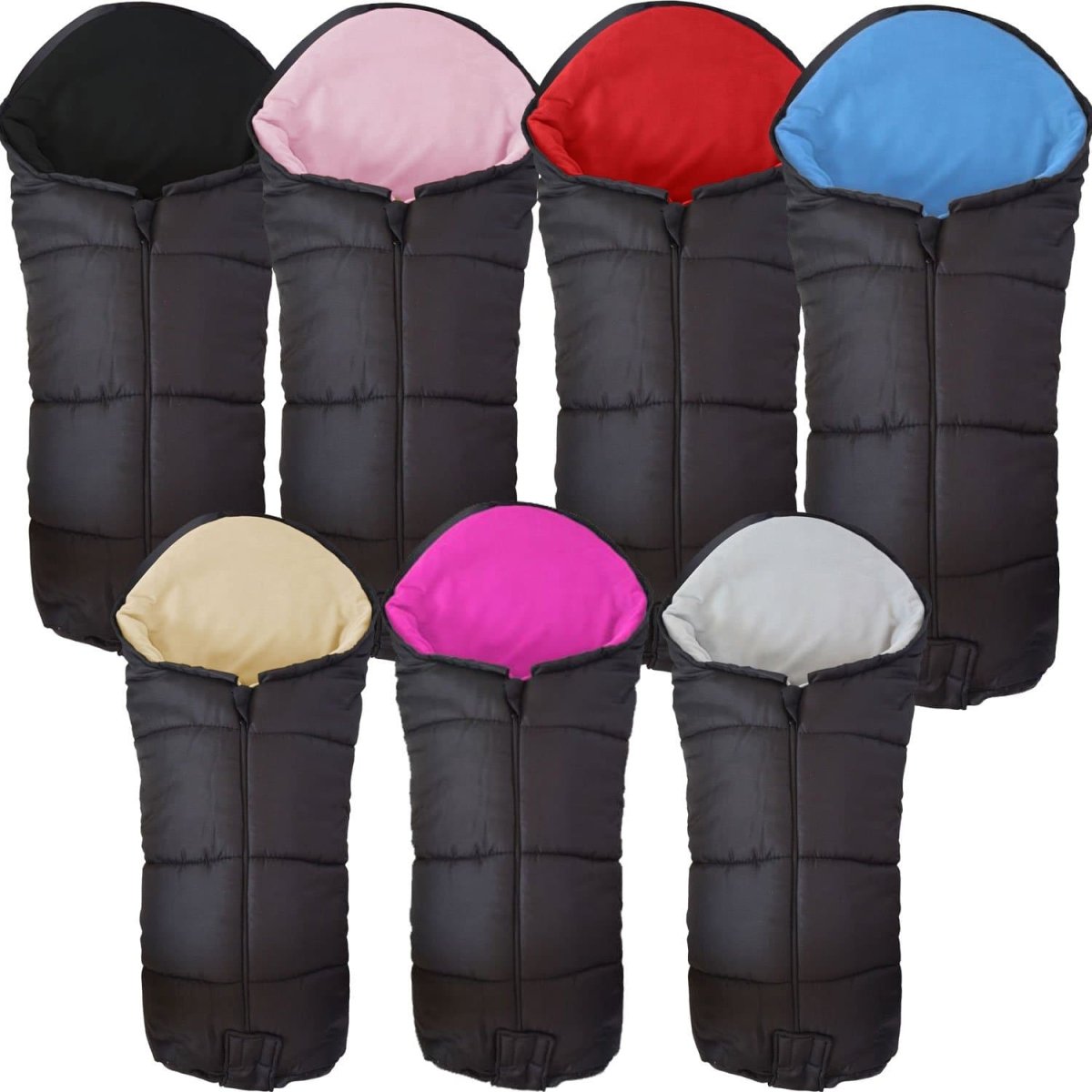Deluxe Pushchair Footmuff – Universal Cosy Toes, Eight Colours