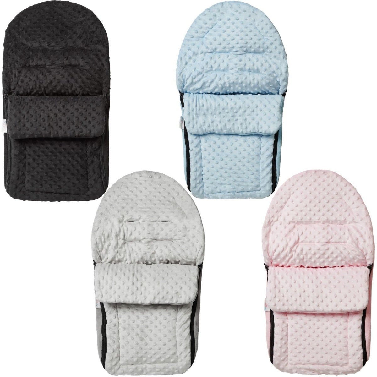 Dimple Car Seat Footmuff – Universal, 3 & 5 Point Harnesses