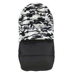 Fleece Car Seat Footmuff – Universal, 3 & 5 Point Harnesses