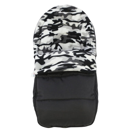 Fleece Car Seat Footmuff – Universal, 3 & 5 Point Harnesses