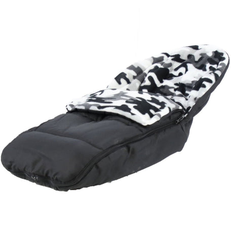 Fleece Car Seat Footmuff – Universal, 3 & 5 Point Harnesses