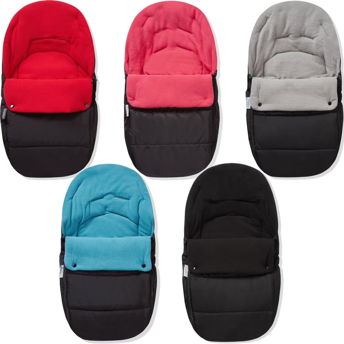 Premium Car Seat Footmuff – Universal, 3 & 5 Point Harnesses