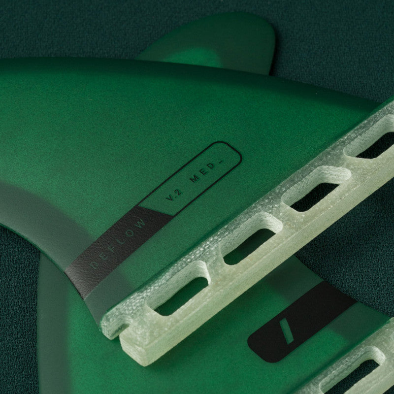Deflow V.2 Thruster Fins, Honeycomb Three-Fin Set