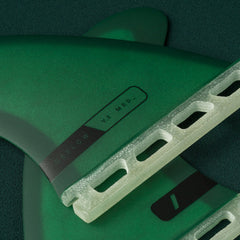 Deflow V.2 Thruster Fins, Honeycomb Three-Fin Set