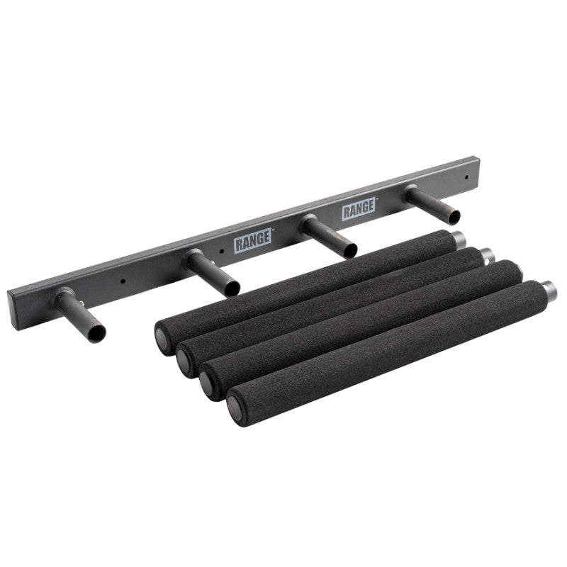 Range Double Vertical Wall Rack for Surfboards, Holds 16 Boards
