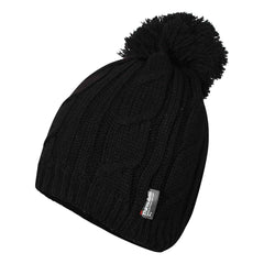 Women's Chunky Cable Knit Beanie Hat With 3M Thinsulate Insulation