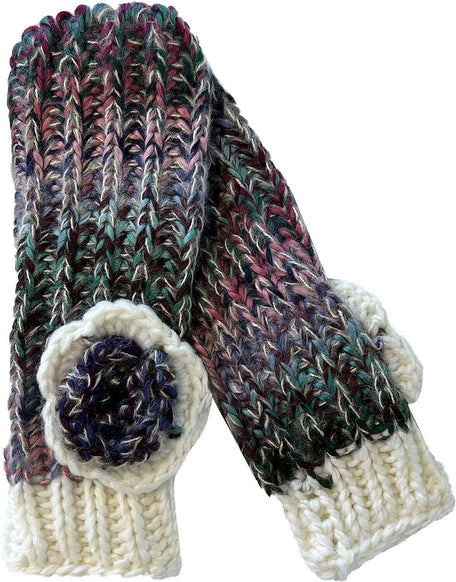 Women's Knitted Headband And Hand Warmer Set Acrylic One Size Warm Winter