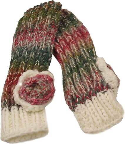 Women's Knitted Headband And Hand Warmer Set Acrylic One Size Warm Winter