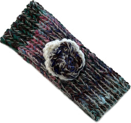 Women's Knitted Headband And Hand Warmer Set Acrylic One Size Warm Winter