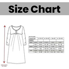 Women's Long Sleeve Fleece Nightdress Floral Print Cosy Winter