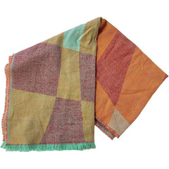 Women's Soft Woven Winter Scarves Lightweight Cosy Acrylic Wraps Multicolor