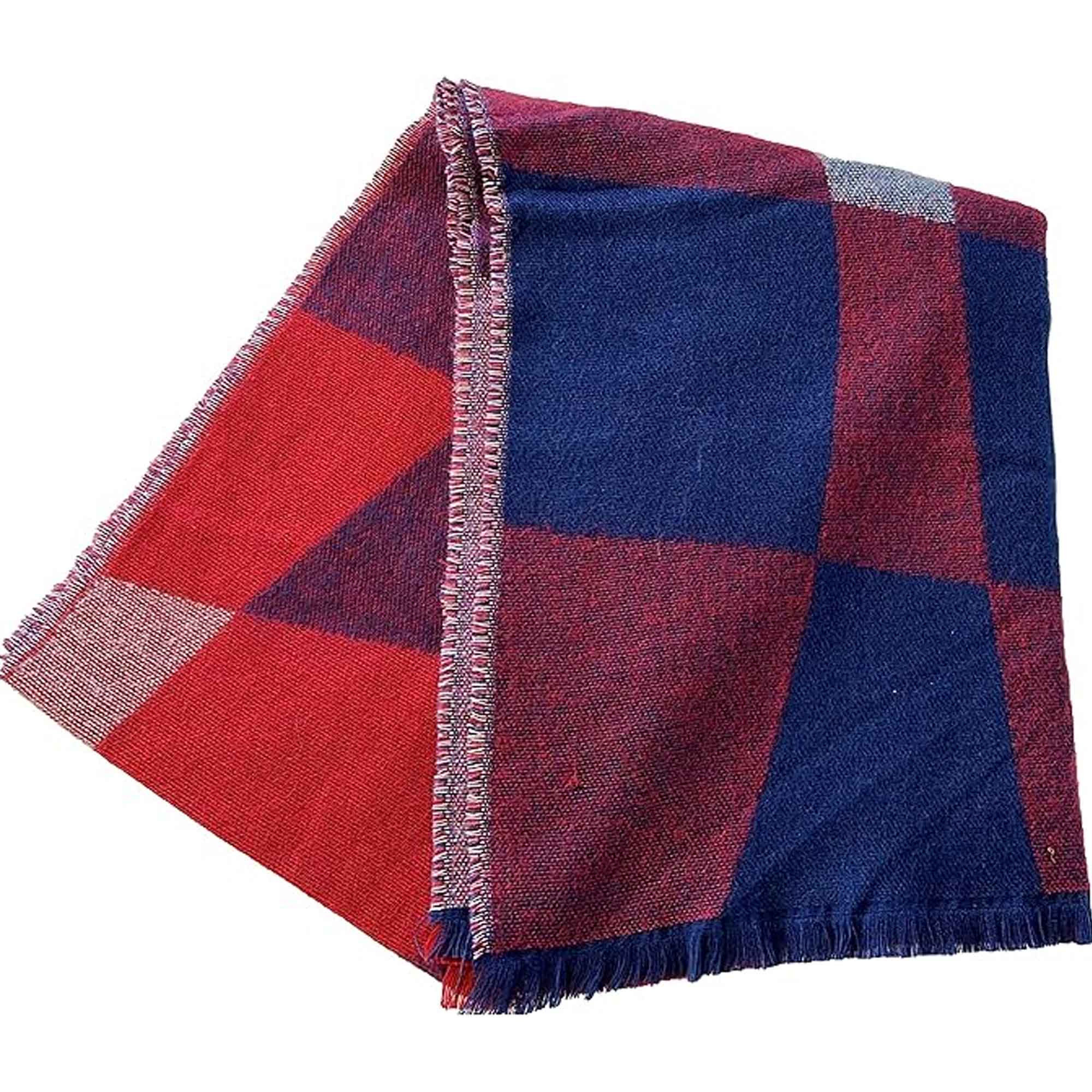 Women's Soft Woven Winter Scarves Lightweight Cosy Acrylic Wraps Multicolor