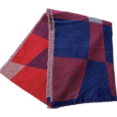 Women's Soft Woven Winter Scarves Lightweight Cosy Acrylic Wraps Multicolor