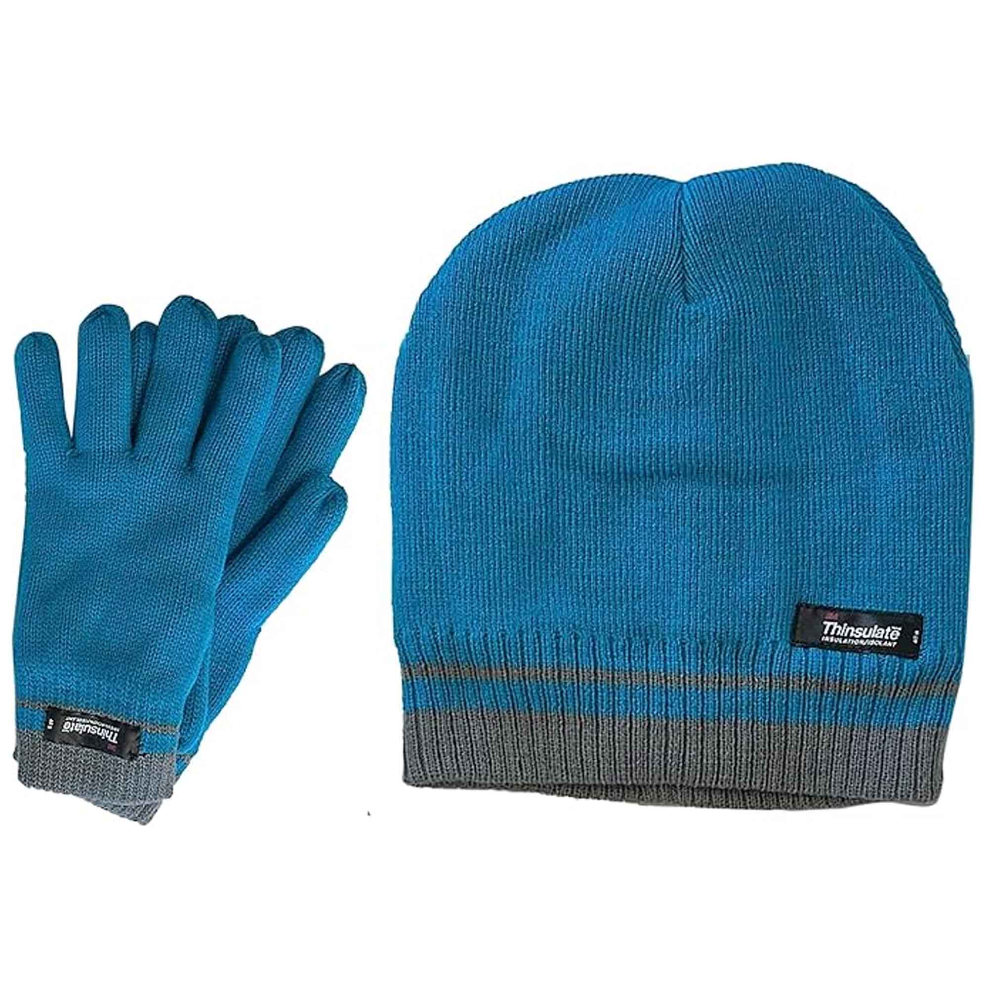 Women's Hat And Gloves Set With 3M Thinsulate Thermal Insulation Winter Warmth