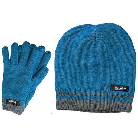 Women's Hat And Gloves Set With 3M Thinsulate Thermal Insulation Winter Warmth