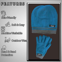 Women's Hat And Gloves Set With 3M Thinsulate Thermal Insulation Winter Warmth