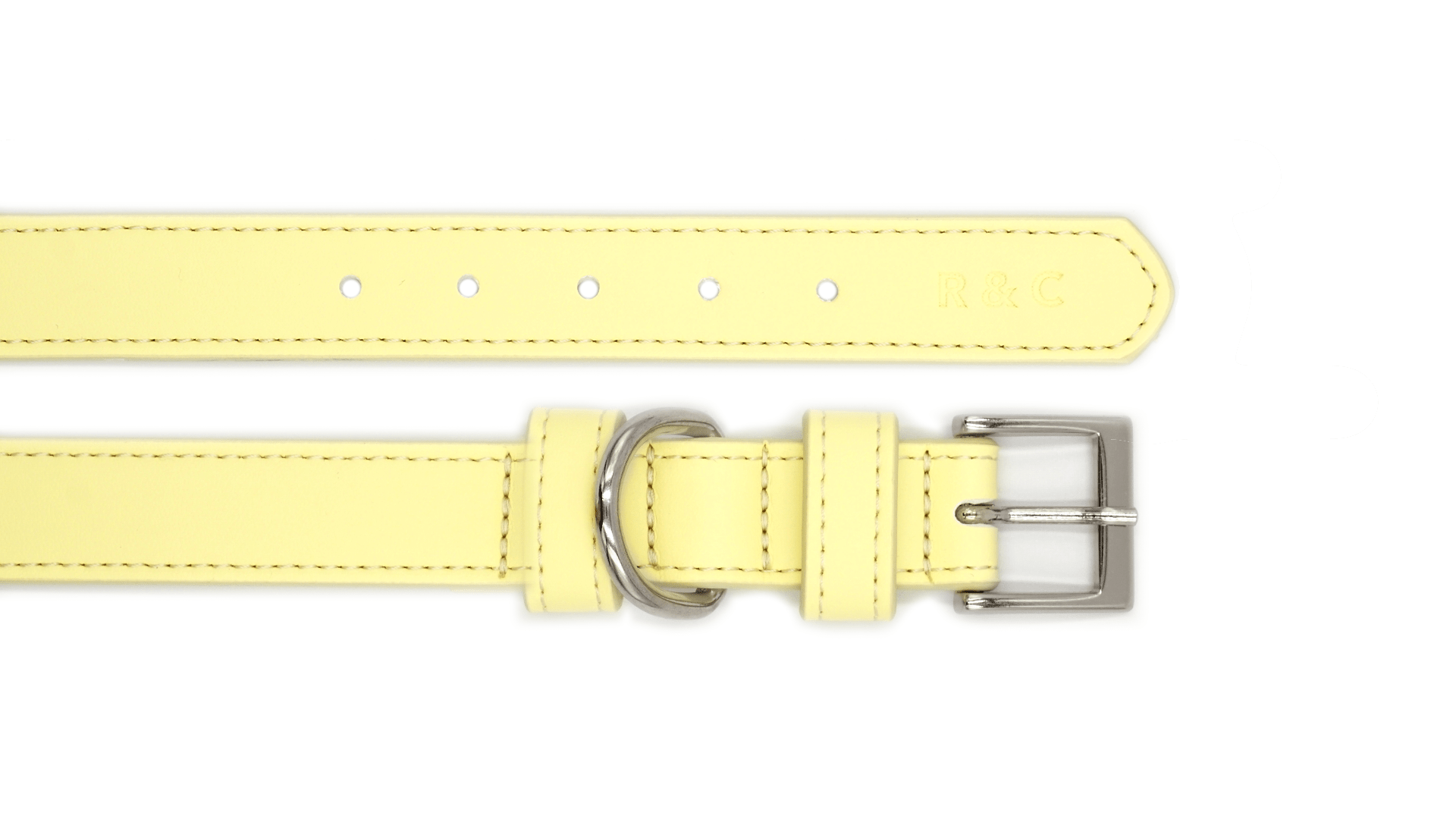 Ralph & Co Lignify Vegan Dog Collar, Yellow