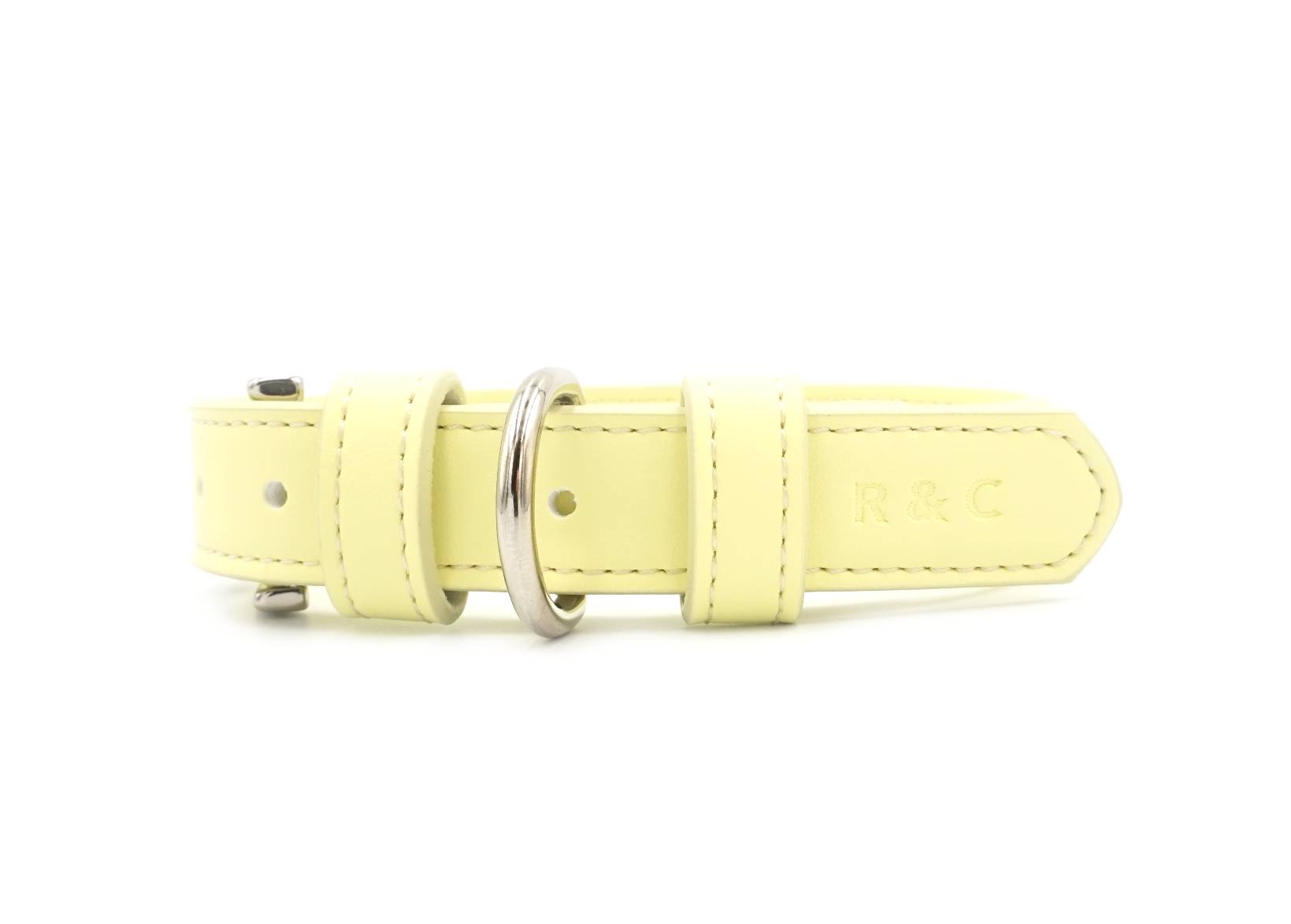 Ralph & Co Lignify Vegan Dog Collar, Yellow